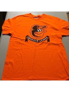 Majestic L American League Orange T-Shirt